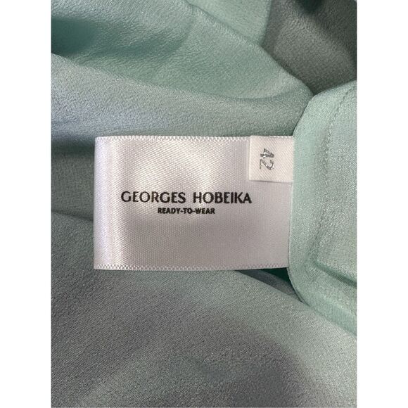 Elegant Black and Purple Maxi Dress - Picture 15 of 16